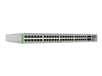Allied Telesis CentreCOM AT-GS980MX/52PSM - Switch - L3 - Styrt - 40 x 10/100/1000 (PoE+) + 8 x 100/1000/2.5G/5G (PoE+) + 4 x 1 Gigabit / 10 Gigabit SFP+ - rackmonterbar - PoE+ (370 W)