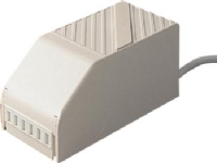 Belysningstransformator HaloPower Mini med sladd, 120W, 230V/11,2V, 2 utgångar, LxBxH 157x76x71 mm, för väggmontage, IP22
