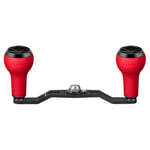 Gomexus 100mm Carbon Handle with 27mm TPE Knob 7x4mm - Red & Black