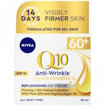 Nivea Q10 60+ Anti-Wrinkle Extra Nourish Replenishing Day Cream for Mature Skin