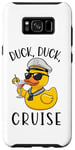 Coque pour Galaxy S8+ Duck Duck Cruise Funny Family Cruising Groupe assorti