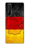 Germany Flag Map Case Cover For Sony Xperia 1 III