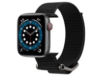Spigen Amp02465, Klockarmband, Apple, Apple Watch Series 7 (45Mm), Apple Watch Series Se / 6 / 5 / 4 (44Mm), Apple Watch Series 3 / 2 /..., Nylon, Metall, Silver