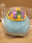 OFFICIAL DRAGON QUEST SMALL KING SLIME PLUSH SOFT TOY BUILDERS HEROES XI SEALED