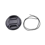 Universal Lens Cap Plastic Center Pinch Snap On Front Cover 4 67mm