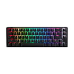 Ducky One 3 Classic Black/White SF Gaming Tastatur, RGB LED - MX-Red (US)