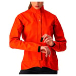 Castelli Commuter Reflex Jacket Orange XS Kvinna