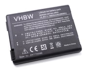 vhbw batterie compatible avec HP Compaq Presario R3060US, R3070US, R3120US, R3140US, R3190US, R4000, X6000 laptop (6600mAh, 14.8V, Li-Ion, noir)