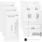 Yozhiqu - 6 Pièces Filtres D'évacuation Microfiltres Compatible avec Miele C1/C2/C3/S400-S456i/S600-S658/S800-S858/S2000-S2999/S5000-S5999/S8000-S8999