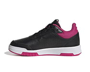 adidas Unisex Kids Tensaur Sport 2.0 K Sneaker, Core Black Ftwr White Team Real Magenta, 4.5 UK Child