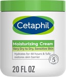 Body Moisturizer by CETAPHIL, Hydrating Moisturizing Cream for Dry to Very Dry,