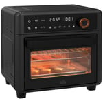 Air Fryer Oven 13L Mini Oven Countertop Convection Oven 1200W Black