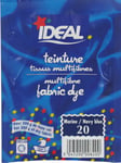 Ideal Teinture tissu main-machine - Sachet 15 g Bleu marine n°20