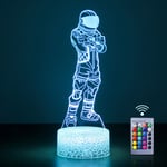 Dark Voyager 3D Lamp LED Night Light 16 Colour Changing Remote Control Lights Room Decoration, Christmas Birthday Gifts for Kids