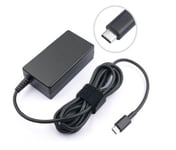 AC-adapter CoreParts 45W USB-C Power Adapter, inkl. 2m kabel - Svart