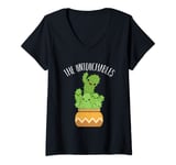 Womens Cactus The Untouchables Cute Succulents Cactus Kids V-Neck T-Shirt