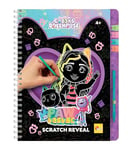 Lisciani - GABBY ET LA MAISON MAGIQUE - Carnet Dessins à Gratter PAXTASTIC Pour Enfants dès 4 Ans - 44 pages avec Stylo - Apprendre à Dessiner - Coloriages Enfants - Idée Cadeau Gabby's Dollhouse