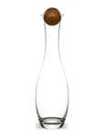 Nature Wine/Water Carafe With Oak Stopper Home Tableware Jugs & Carafes Wine Carafes & Decanters Nude Sagaform