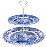 Blue Italian Tårtfat H 20cm - Spode