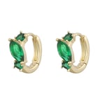SNÖ Of Sweden Meadow Small Ring Ear Gold/Green Mix Onesize