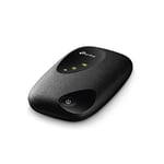 TP-Link Routeur Mobile 4G LTE Wi-Fi 300 Mbps (M7200): Débit de 150 Mbps, Batterie Rechargeable 2000 mAh, 1 Port Micro USB, Déverrouillé compatible toute SIM , Noir, Hotspot
