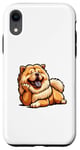 Coque pour iPhone XR Chow chow chien mignon drôle chow chow art kawaii chien