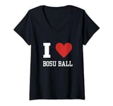 Bosu Ball Yoga Balance Board Fitness V-Neck T-Shirt