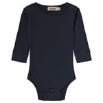 MarMar Copenhagen Rib Baby Body Marinblå | Blå | 2 months