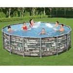 Bestway Pool med tillbehör Power Steel 488x122 cm 3202550