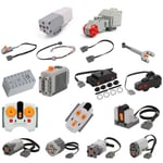 Tekniska delar Servo Motor Batterilåda Ir Infraröd Fjärrkontroll Mottagare Pf Modell Kompatibel Med eds Block Klossar db AA Battery Box