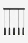 Nordlux - Taklampa Tilo 5-Spot - Svart