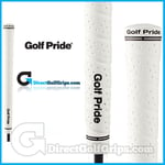 Golf Pride Tour Wrap 2G Grips - White x 9