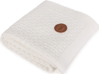 Ceba Knitted blanket (90x90) in the gift package Waves cream