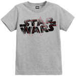 Star Wars The Last Jedi Spray Kids' Grey T-Shirt - 7 - 8 Years