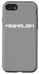 Coque pour iPhone SE (2020) / 7 / 8 Minimalisme | Attitude minimaliste à la vie | Joie et bonheur