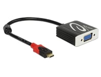 DELOCK – Adapter USB Type-C male > VGA female (DP Alt Mode) (62994)