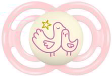 Mom-16+ Pacifier Perfect Night ,Planet Love,Girl
