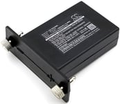 Kompatibelt med Teletec 10191556, 7.2V, 2000 mAh