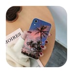 Surprise S Summer Beach Scene At Sunset On Sea Palm Tree Phone Case For Iphone Se 2020 11 Pro Xs Max 8 7 6 6S Plus X 5 5S Se Xr-A4-For Iphone 7 Or 8