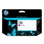 HP ORIGINAL F9J95A Magenta Printer Ink Cartridge 745 DesignJet Z2600/Z5600 NEW