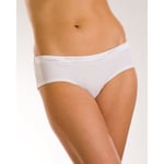 Camille Lingerie White Knickers Womens Tuxedo Boxer Shorts size: 14/16 female