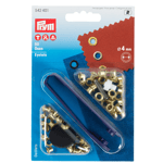 Prym Öljetter 4MM Guld 50-pack