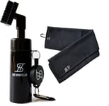 The Sports Lab Golf Club Cleaner Kit- Including Golf Club Cleaner Brush Bottle &