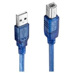 Câble d'Imprimante USB LES DONNÉES A-B POUR Imprimante HP OfficeJet 6950 - 4 en 1 - jet d'encre - couleur- Eligible Instant Ink 70%