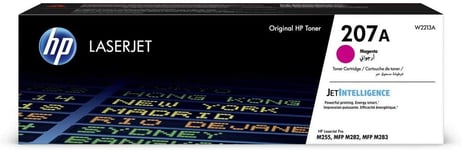 Original, HP207A Magenta Toner Cartridge ,For Pro MFP M282nw ,M283fdw.