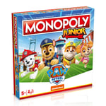 Monopoly Junior - Paw Patrol (Da/Se) (Win5411) Toy NEW