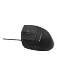 Contour Unimouse - mouse - USB-C - black - Mouse - Optic - 7 knappar - Svart