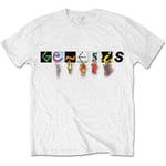 Genesis Characters Logo Phil Collins Official Tee T-shirt Mens Unisex