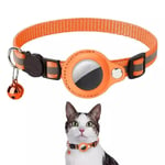 SiGN AirTag halsband för hund & katt - Orange