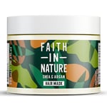 Faith in Nature Shea & Argan Nourishing Hair Mask, 300ml